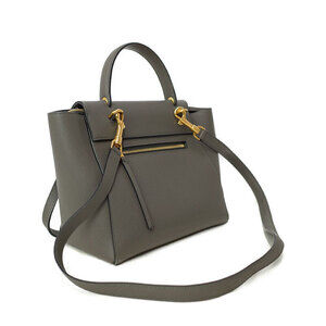 Celine Body Grained Belt Calfskin Leather Bag Bum